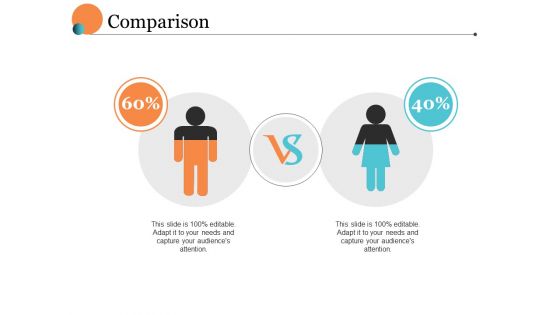 Comparison Male Female Ppt PowerPoint Presentation Pictures Deck
