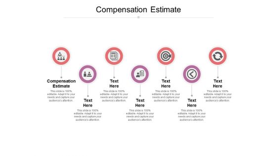 Compensation Estimate Ppt PowerPoint Presentation Icon Show Cpb