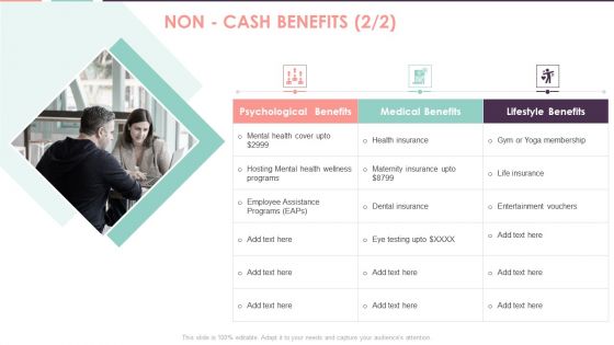 Compensation Survey Sheet Non Cash Benefits Background PDF