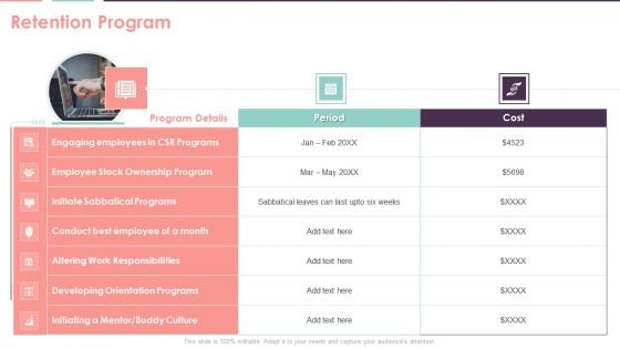 Compensation Survey Sheet Retention Program Structure PDF