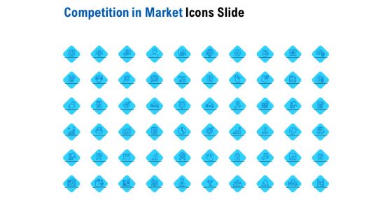 Competition In Market Icons Slide Ppt Designs Download PDF