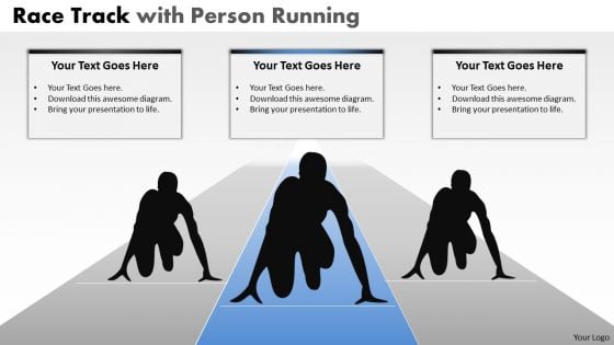 Competition People Race Person Running PowerPoint Slides And Ppt Diagram Templates