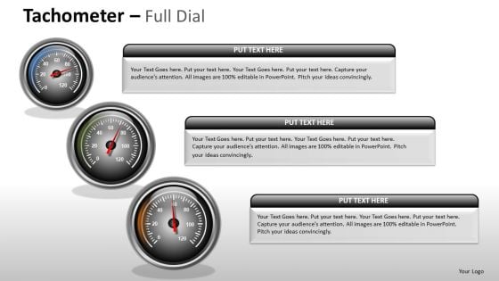 Competition Tachometer Full Dial PowerPoint Slides And Ppt Diagram Templates