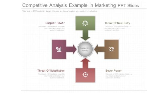 Competitive Analysis Example In Marketing Ppt Slides