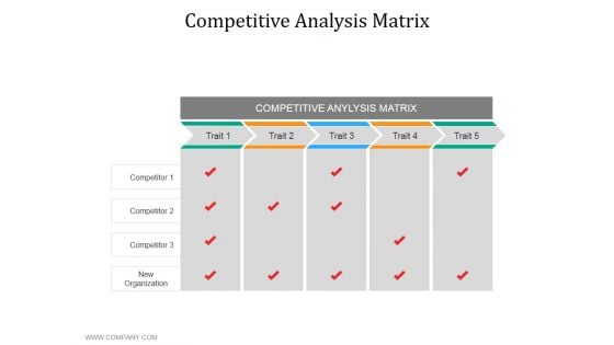 Competitive Analysis Matrix Ppt PowerPoint Presentation Show Designs Download