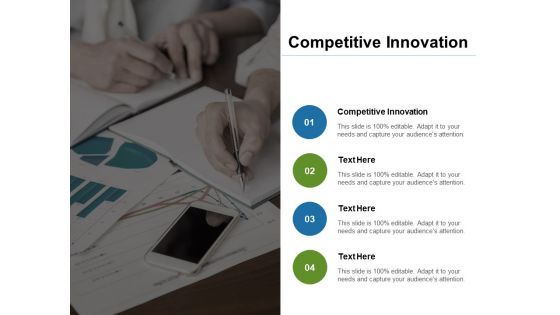 Competitive Innovation Ppt PowerPoint Presentation Icon Gridlines Cpb Pdf