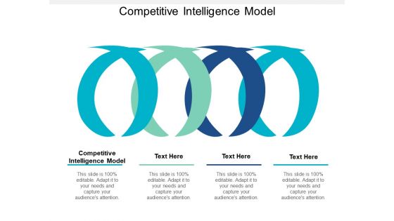 Competitive Intelligence Model Ppt PowerPoint Presentation Outline Infographic Template Cpb