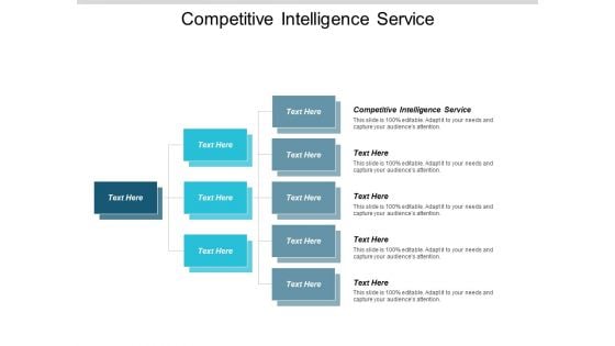 Competitive Intelligence Service Ppt PowerPoint Presentation Summary Mockup Cpb