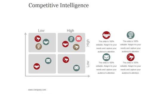 Competitive Intelligence Template 1 Ppt PowerPoint Presentation Summary Microsoft