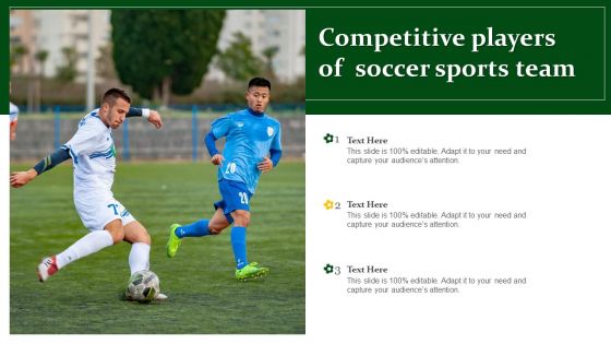 Competitive Players Of Soccer Sports Team Ppt PowerPoint Presentation Gallery Format PDF