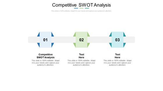 Competitive Swot Analysis Ppt PowerPoint Presentation Styles Clipart Images Cpb