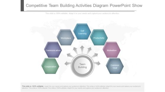 Competitive Team Building Activities Diagram Powerpoint Show