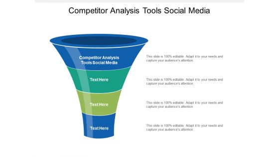 Competitor Analysis Tools Social Media Ppt PowerPoint Presentation Styles Icon Cpb