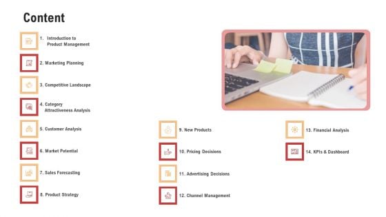 Competitor Assessment In Product Development Content Introduction PDF