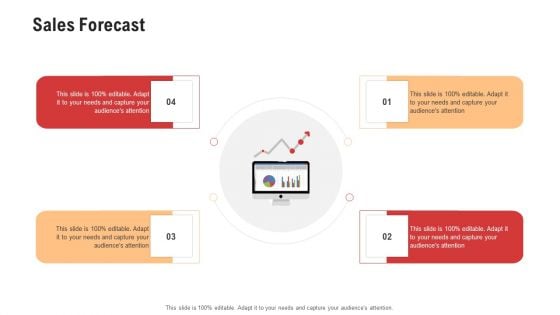 Competitor Assessment In Product Development Sales Forecast Brochure PDF