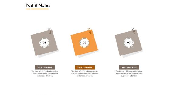 Competitor Intelligence Research And Market Intelligence Post It Notes Diagrams PDF