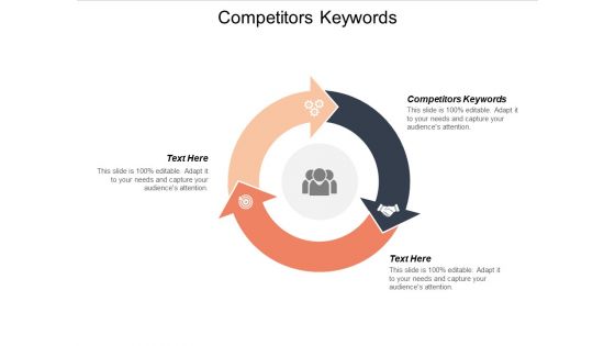 Competitors Keywords Ppt PowerPoint Presentation Styles Influencers Cpb