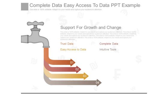 Complete Data Easy Access To Data Ppt Example