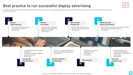 Complete Guide For Display Best Practice To Run Successful Display Advertising Themes PDF