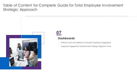 Complete Guide For Total Employee Involvement Strategic Approach Ppt PowerPoint Presentation Complete Deck With Slides