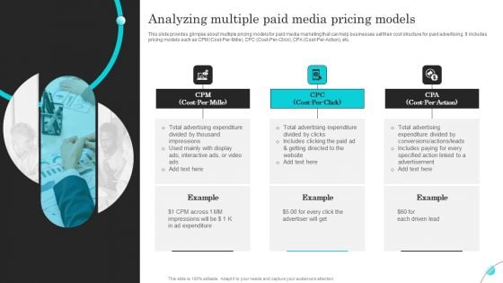 Complete Guide Of Paid Media Marketing Techniques Analyzing Multiple Paid Media Portrait PDF