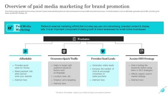 Complete Guide Of Paid Media Marketing Techniques Overview Of Paid Media Graphics PDF Complete Guide Of Paid Media Marketing Techniques Overview Of Paid Media Graphics PDF