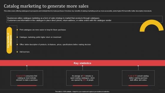 Complete Strategic Manual For Direct Mail Marketing Catalog Marketing To Generate More Sales Designs PDF Complete Strategic Manual For Direct Mail Marketing Catalog Marketing To Generate More Sales Designs PDF