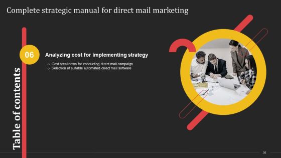 Complete Strategic Manual For Direct Mail Marketing Ppt PowerPoint Presentation Complete Deck With Slides Slide35