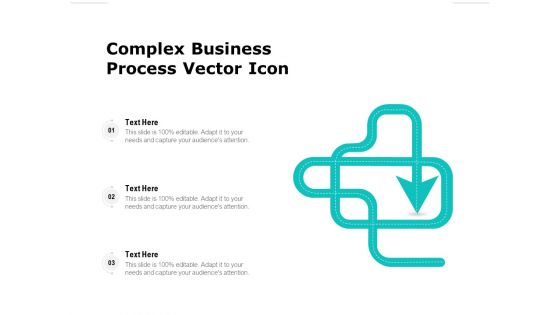 Complex Business Process Vector Icon Ppt PowerPoint Presentation Gallery Graphics Pictures PDF
