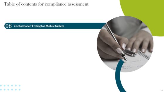 Compliance Assessment Ppt PowerPoint Presentation Complete Deck With Slides Slide33