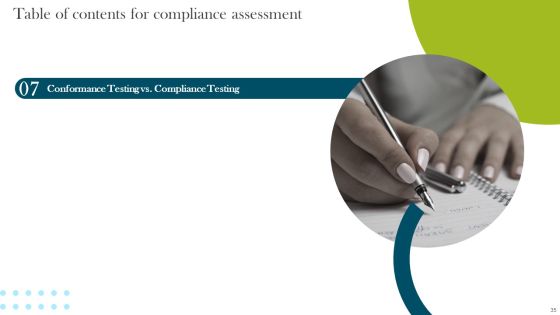 Compliance Assessment Ppt PowerPoint Presentation Complete Deck With Slides Slide35