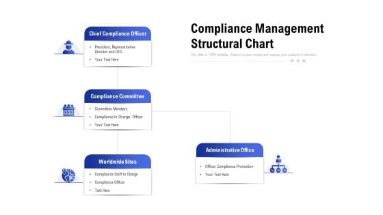 Compliance Management Structural Chart Ppt Model Graphics Template PDF