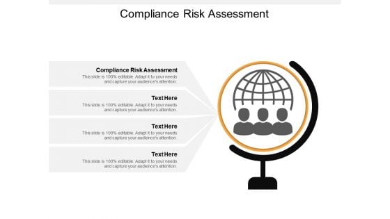 Compliance Risk Assessment Ppt PowerPoint Presentation Icon Slide Cpb