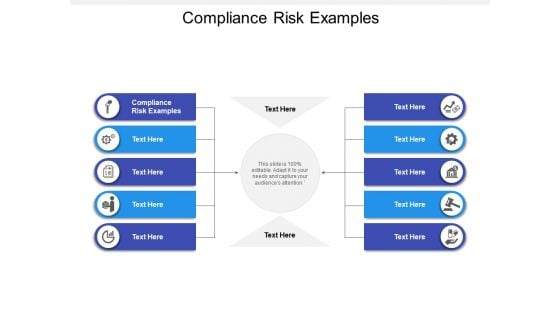 Compliance Risk Examples Ppt PowerPoint Presentation Ideas Guidelines Cpb
