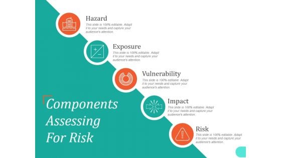 Components Assessing For Risk Ppt PowerPoint Presentation Templates