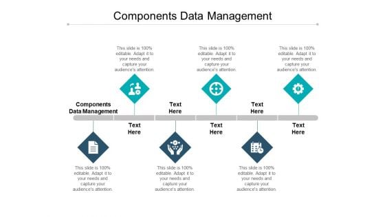 Components Data Management Ppt PowerPoint Presentation Show Format Cpb