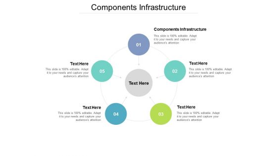 Components Infrastructure Ppt PowerPoint Presentation Pictures Influencers Cpb