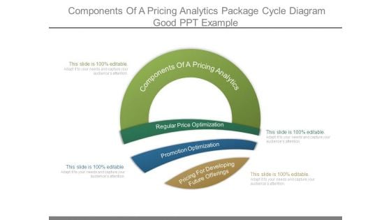 Components Of A Pricing Analytics Package Cycle Diagram Good Ppt Example Components Of A Pricing Analytics Package Cycle Diagram Good Ppt Example