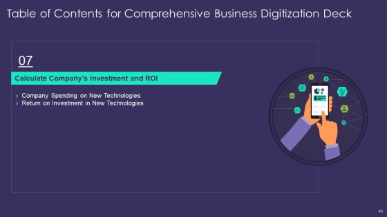 Comprehensive Business Digitization Deck Ppt PowerPoint Presentation Complete Deck With Slides Slide43