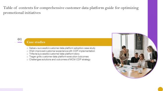 Comprehensive Customer Data Platform Guide For Optimizing Promotionaliniti Table Of Contents Sample PDF Comprehensive Customer Data Platform Guide For Optimizing Promotionaliniti Table Of Contents Sample PDF