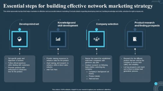 Comprehensive Guide For Multi Level Essential Steps For Building Effective Network Marketing Structure PDF Comprehensive Guide For Multi Level Essential Steps For Building Effective Network Marketing Structure PDF