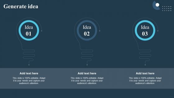 Comprehensive Guide For Multi Level Generate Idea Template PDF