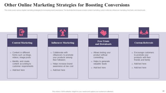 Comprehensive Guide To Acquire Customers For Startups Ppt PowerPoint Presentation Complete Deck With Slides Slide44