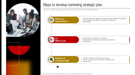 Comprehensive Guide To Build Marketing Strategy Steps To Develop Marketing Portrait PDF