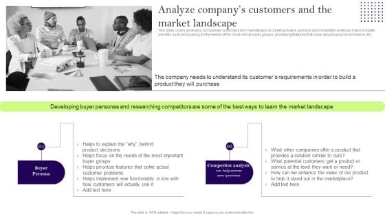 Comprehensive Guide To Develop A Strategic Product Strategy Analyze Companys Customers Portrait PDF Comprehensive Guide To Develop A Strategic Product Strategy Analyze Companys Customers Portrait PDF