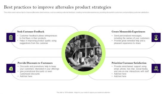 Comprehensive Guide To Develop A Strategic Product Strategy Best Practices Improve Aftersales Summary PDF Comprehensive Guide To Develop A Strategic Product Strategy Best Practices Improve Aftersales Summary PDF