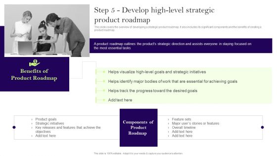 Comprehensive Guide To Develop A Strategic Product Strategy Step 5 Develop High Level Strategic Product Mockup PDF