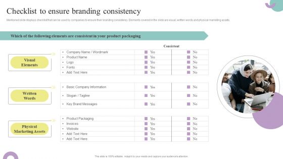 Comprehensive Guide To Enhance Checklist To Ensure Branding Consistency Professional PDF