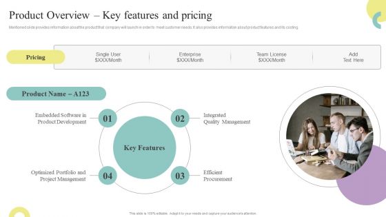 Comprehensive Guide To Enhance Product Overview Key Features And Pricing Topics PDF