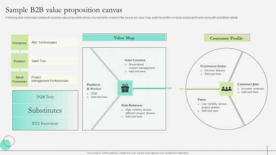 Comprehensive Guide To Strengthen Brand Equity Sample B2B Value Proposition Canvas Pictures PDF